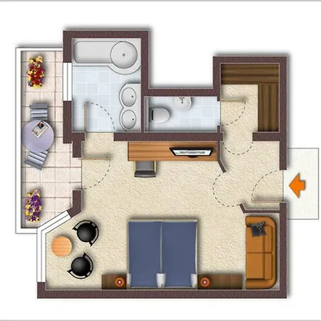 Tirolerhof 4 Sterne Superior 图克斯